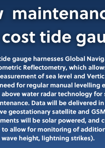 EuroSea Key Exploitable Result Poster - Low Maintenance & Low Cost Tide Gauges